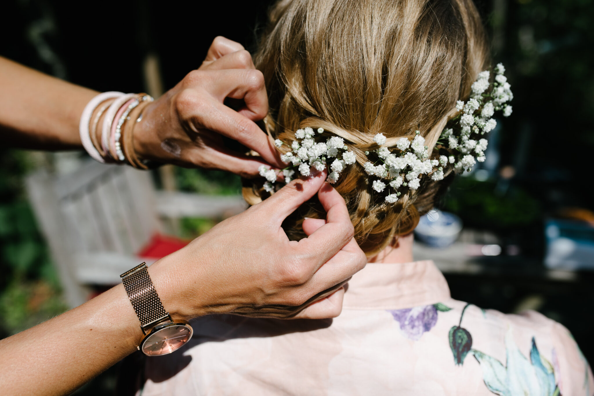 Bruidskapsel door Rosaly Hairstyling & Visagie